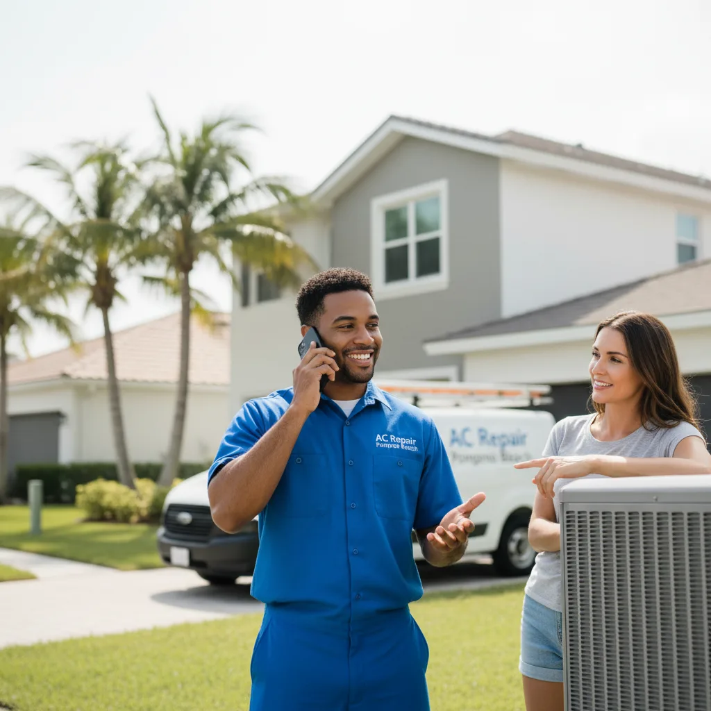 AC Repair Pompano Beach customer support in Palmetto Bay